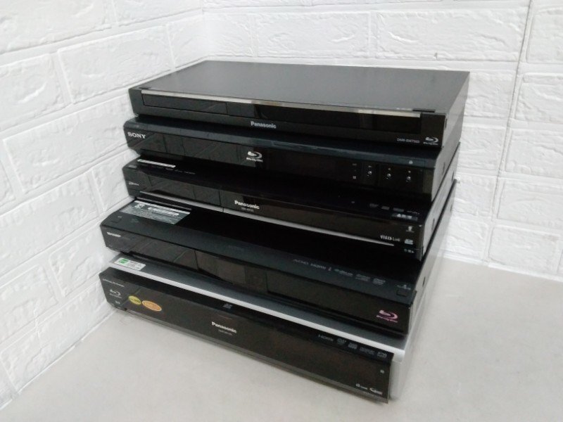 ジャンク ブルーレイ ディスク レコーダー DVD レコーダー 5臺(tái) まとめて ソニー パナソニック シャープ