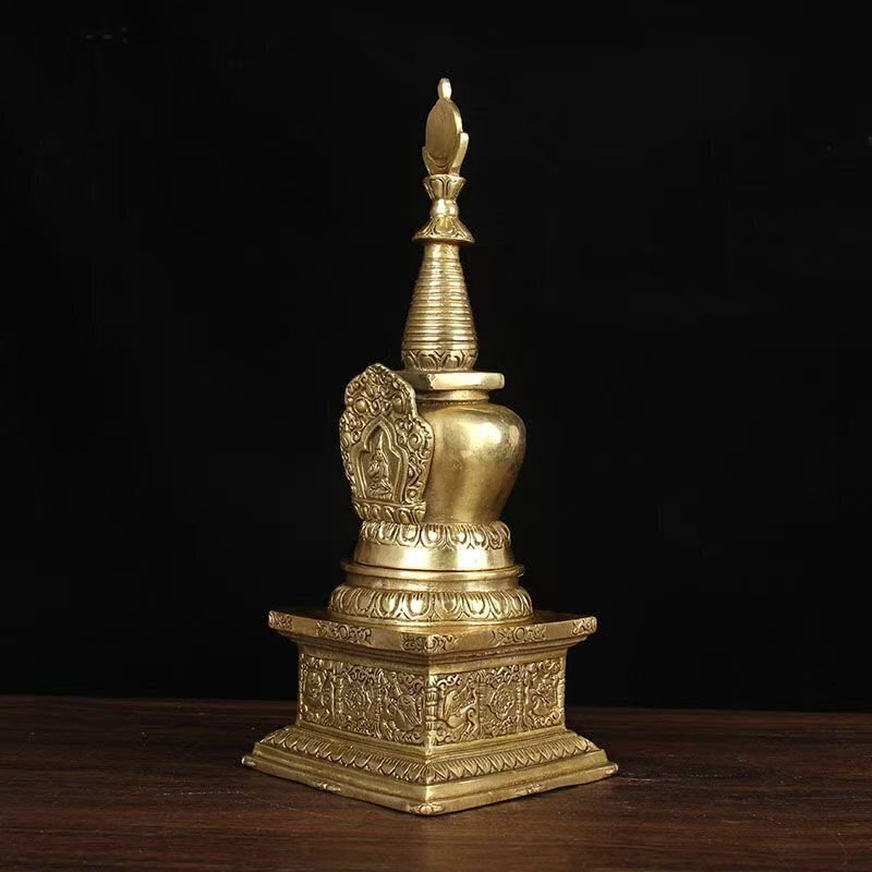 仏舎利塔 美術工芸 銅製 仏塔 仏教美術(仏具一般)|売買された 仏舎利塔 美術工芸 銅製 仏塔 仏教美術(仏具一般)|売買された