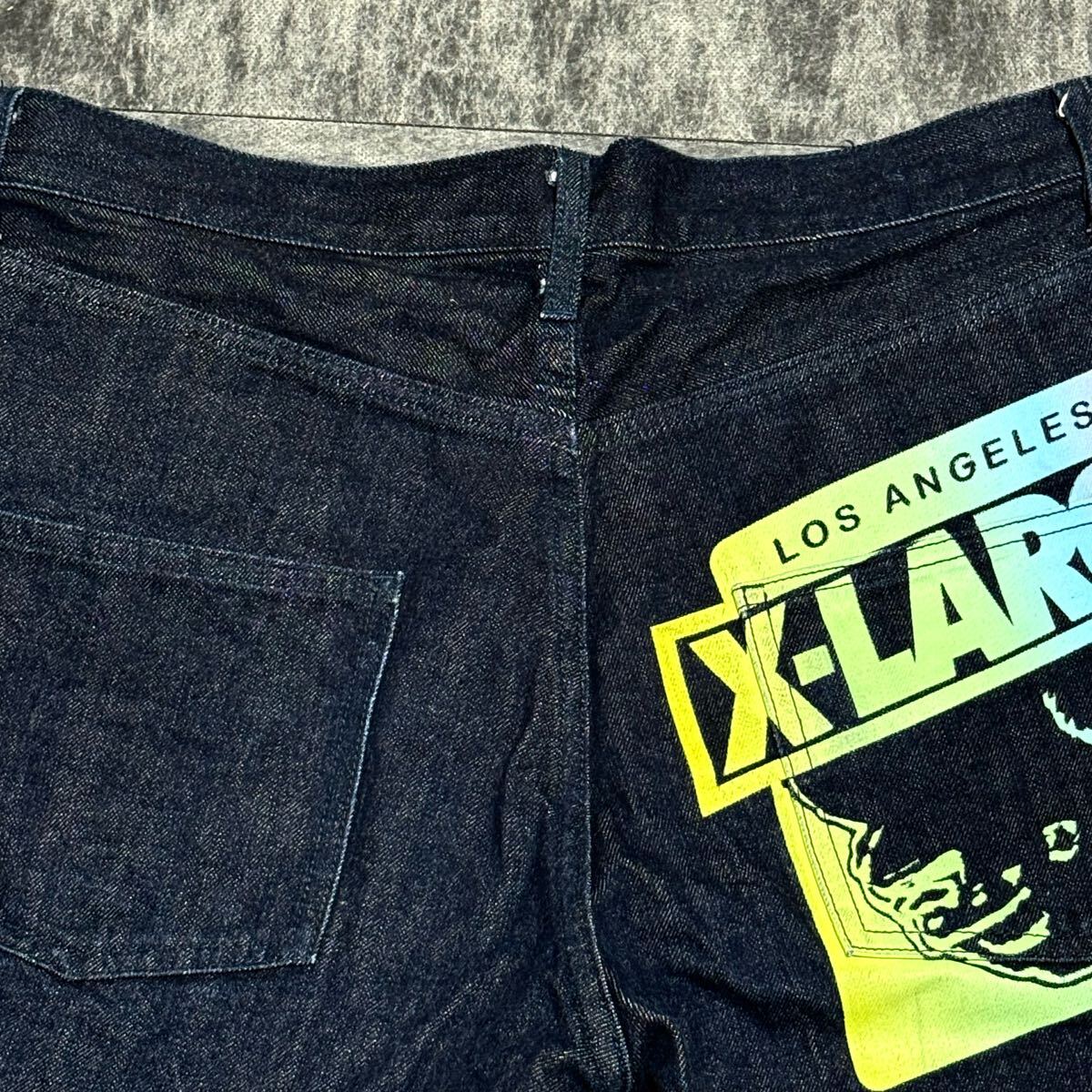 X-LARGE エクストララージ ハーフデニムパンツ ショートパンツ X-LARGE エクストララージ ハーフデニムパンツ ショートパンツ