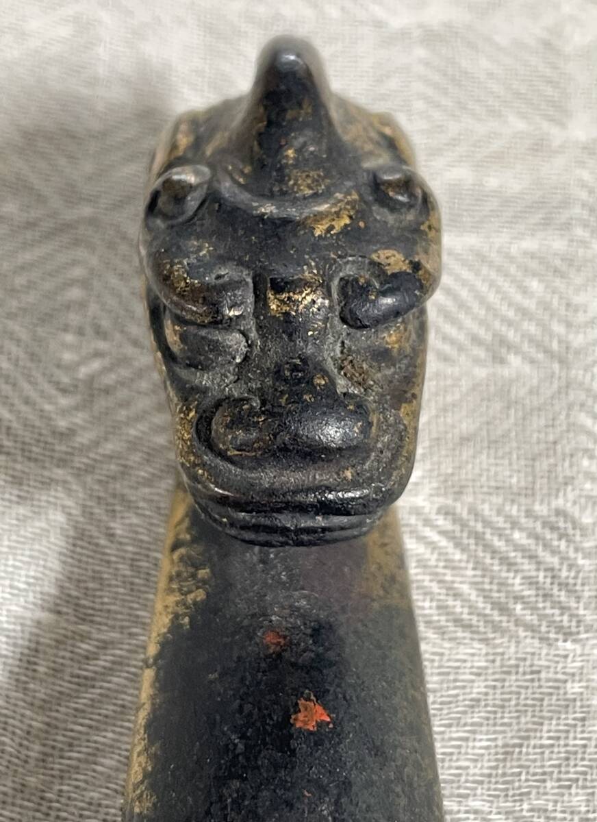 文房具】秦蔵六造 龍鉤式 筆架 共箱 二重箱入 長約10cm/検索 文房具】秦蔵六造 龍鉤式 筆架 共箱 二重箱入 長約10cm/検索