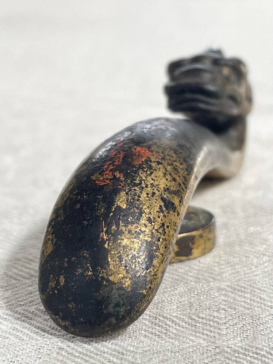 純錫圓式茶托 5枚組 秦蔵六作 四君子霊芝 茶器