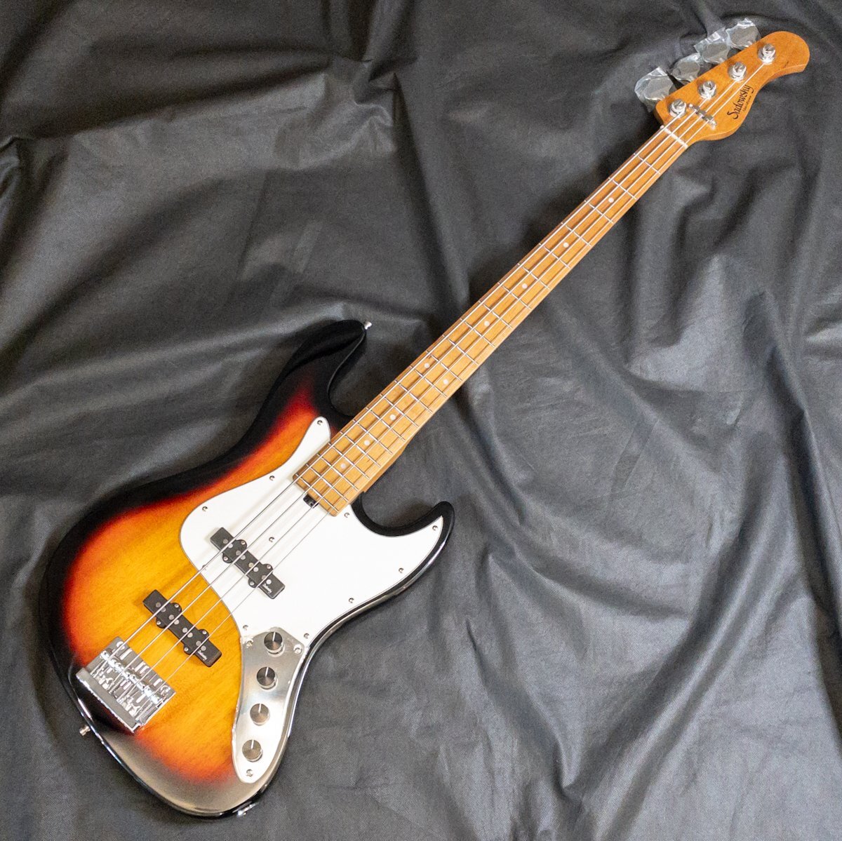 ■新品 送料無料 Sadowsky サドウスキーMX21 VJ4 Maple Fingerboard Tobacco Sunburst Transparent 1本限り特価