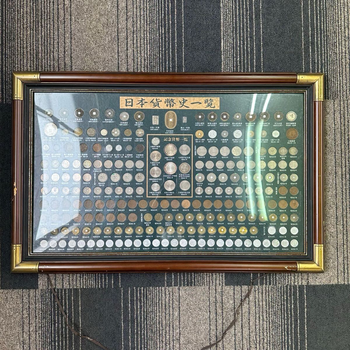 T0325?】 日本貨幣史一覧 額装貨幣セット 古銭 硬貨 寛永通宝 T0325?】 日本貨幣史一覧 額装貨幣セット 古銭 硬貨 寛永通宝
