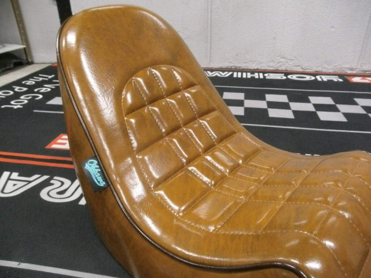 GS400 GS425 オオカワ製 別注 チョビ三段シート 1点物 GS400 GS425 オオカワ製 別注 チョビ三段シート 1点物