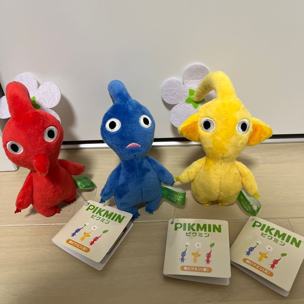 ピクミン マスコット キーホルダー 青 赤 黄 ニンテンドー