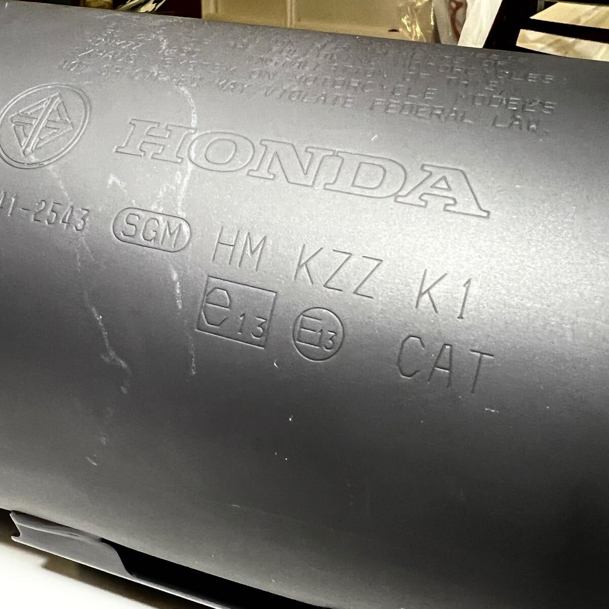 ★CRF250L (MD38) 純正 サイレンサー HM KZZ K1の画像10