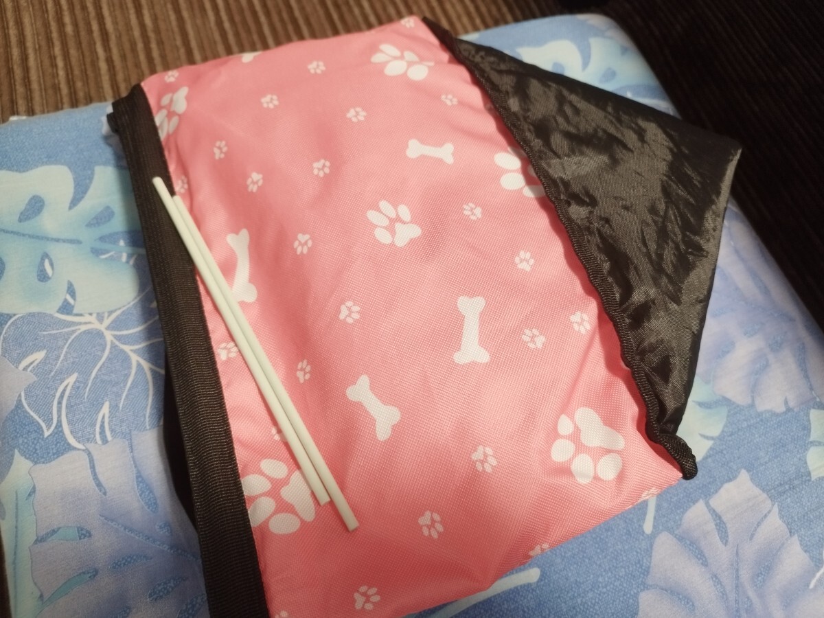 試しのみ★犬用★車内バスケット折りたたみ防水BOXシート_画像10