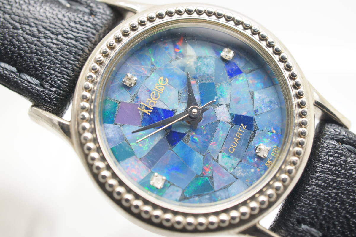 C2○作動良好 未使用ベルト 美品 Klaeuse クロイゼ OPAL