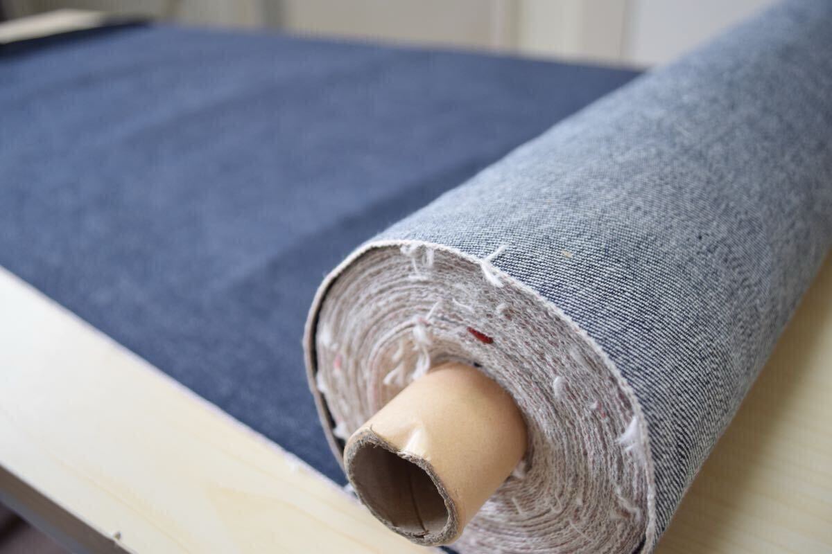 【超激安】【11m】【送料無料】岡山県産セルヴィッチデニム セルビッチデニム 格安 デニム生地 トワール 試作 ジーンズ ヴィンテージ