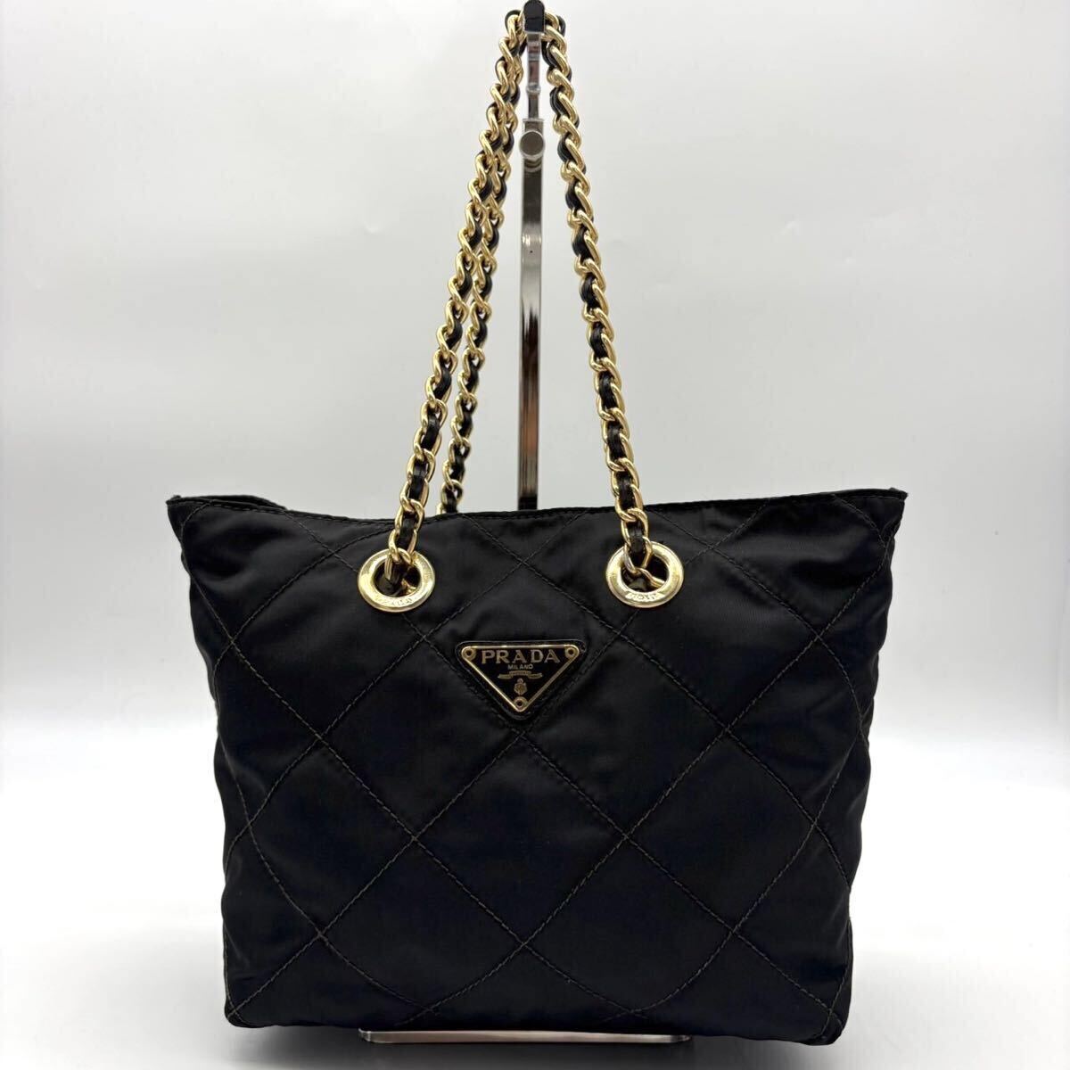 3484【極希少】PRADA プラダ チェーンショルダーバッグ ミニ 3484【極希少】PRADA プラダ チェーンショルダーバッグ ミニ