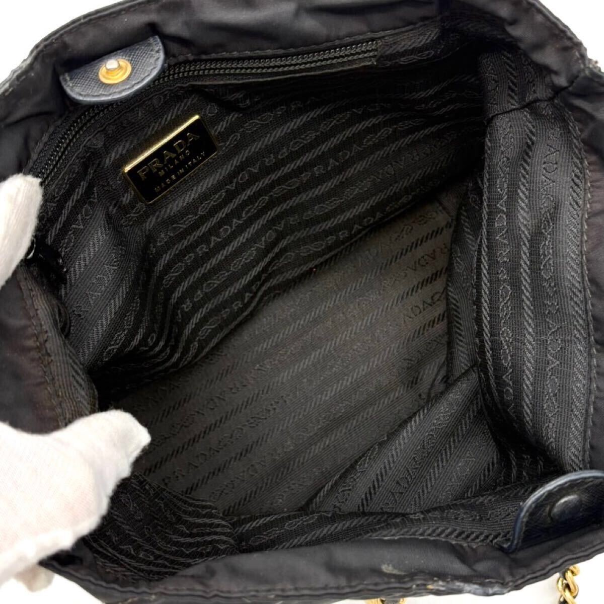 3484【極希少】PRADA プラダ チェーンショルダーバッグ ミニ 3484【極希少】PRADA プラダ チェーンショルダーバッグ ミニ