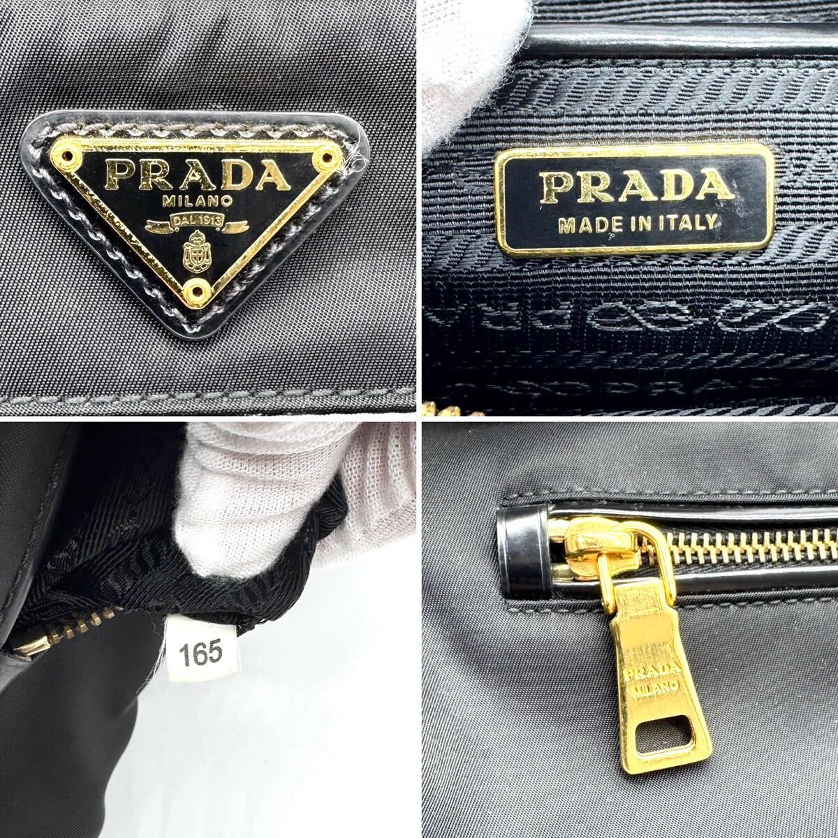 3501【ほぼ未使用】PRADA プラダ ショルダーバッグ ハンドバッグ 3501【ほぼ未使用】PRADA プラダ ショルダーバッグ ハンドバッグ