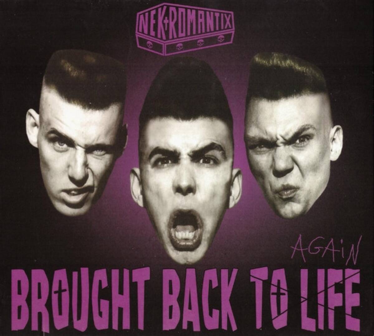 ＊中古CD NEKROMANTIX/BROUGHT BACK TO LIFE AGAIN 1994年作品3rd 2005年再発盤 デンマークサイコビリー HORRORPOPS METEORS KLINGONZ