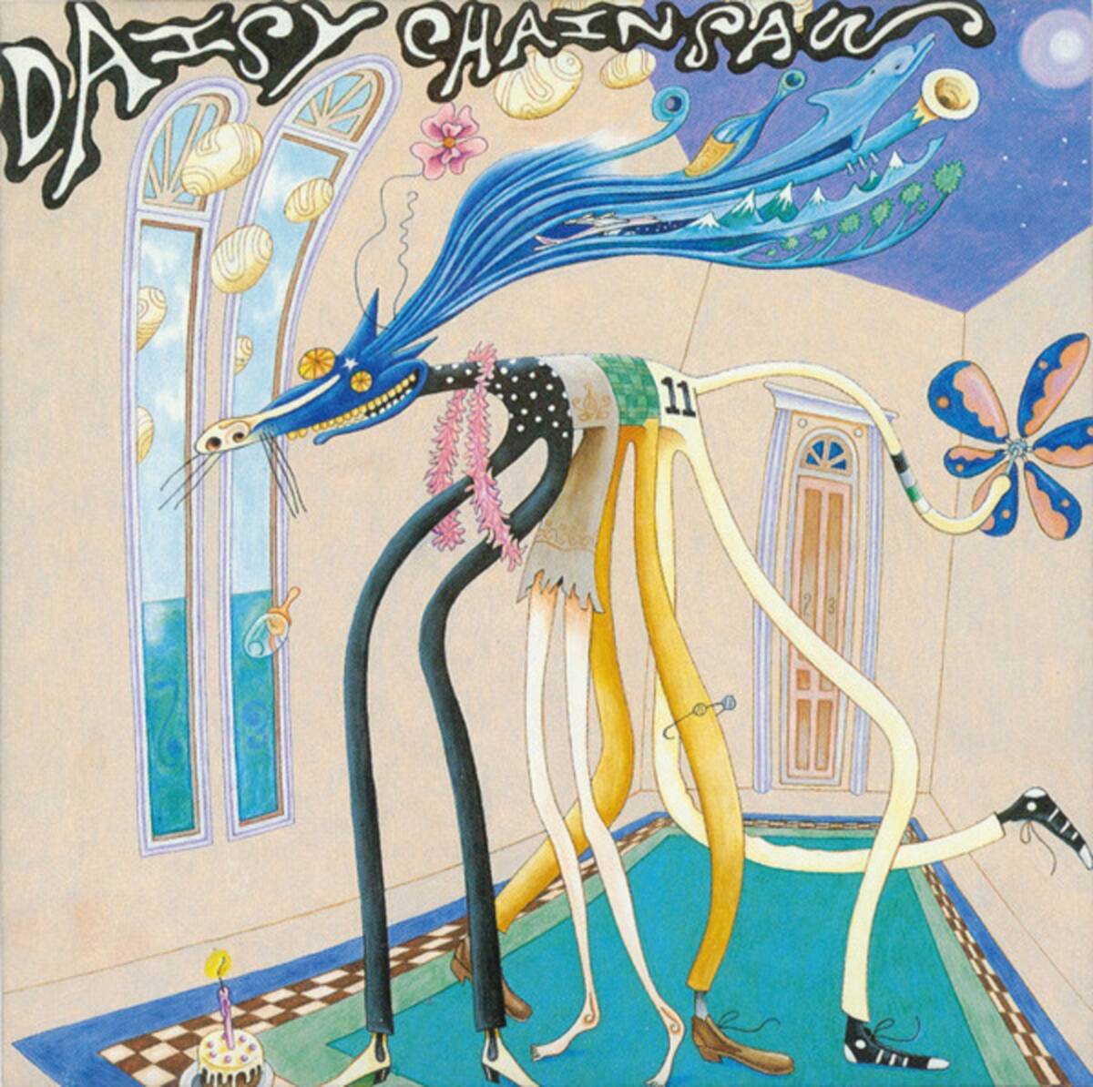 ＊中古CD DAISY CHAINSAWデイジー?チェインソー/ELEVENTEEN 1992年作品1stアルバム國內(nèi)盤 英國オルタナティブロック 日本コロムビア