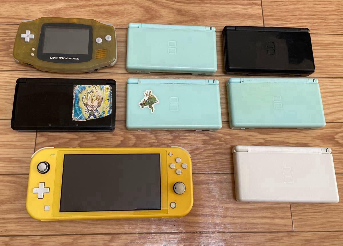 任天堂 3DS 1台/DS LITE 5台 GAME BOY AGB-001 ゲームボーイ 任天堂 3DS 1台/DS LITE 5台 GAME BOY AGB-001 ゲームボーイ