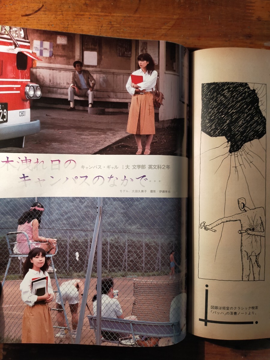 Collage Press カレッジ?プレス 創(chuàng)刊號 1980年12月（女子大生 野田秀樹 鳥丸せつこ 羽田るみ 三崎奈美 水島美奈子 青木ゆみ子 會田我路)