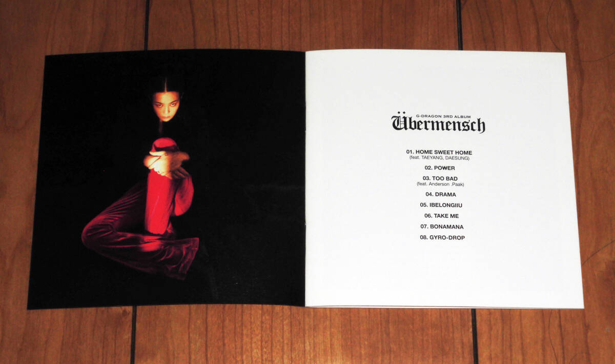 G-DRAGON (BIGBANG)◇韓国3rdフルアルバム「Ubermensch」CD G-DRAGON (BIGBANG)◇韓国3rdフルアルバム「Ubermensch」CD