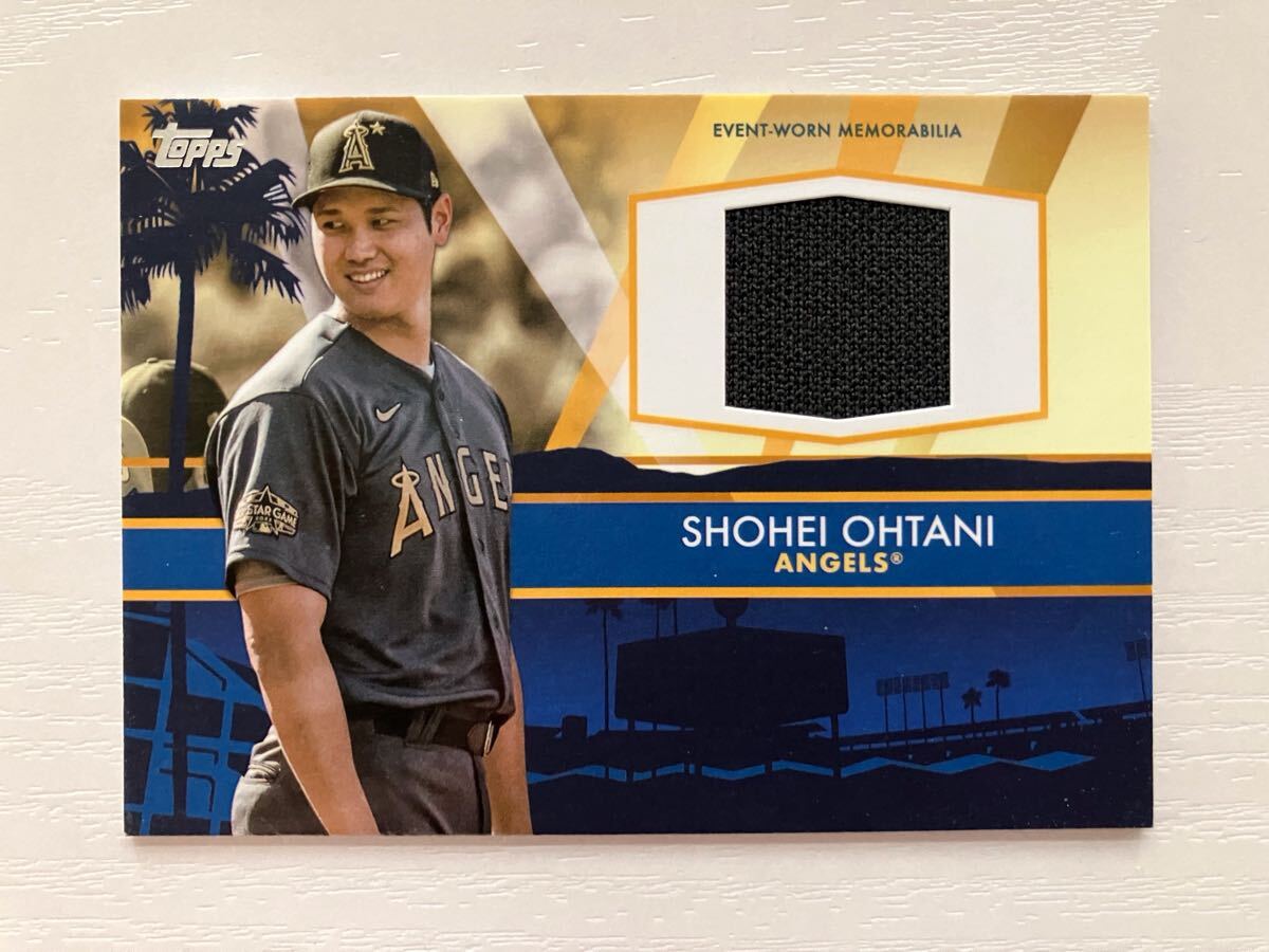 2022 Topps 大谷翔平 オールスターゲーム レリック カード ASSC 2022 Topps 大谷翔平 オールスターゲーム レリック カード ASSC
