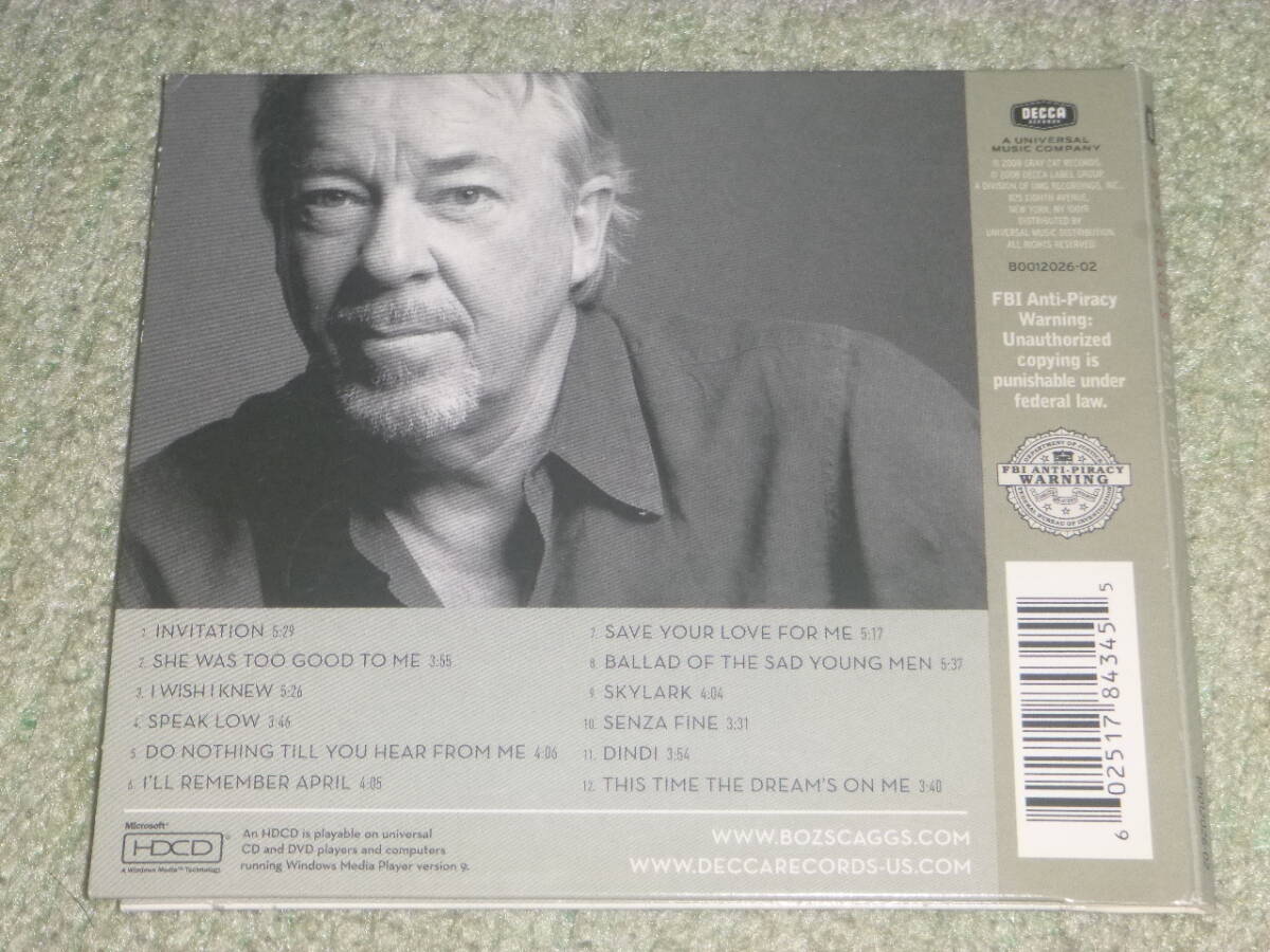 BOZ SCAGGS / SPEAK LOW / ボズ・スキャッグス / CD_画像2