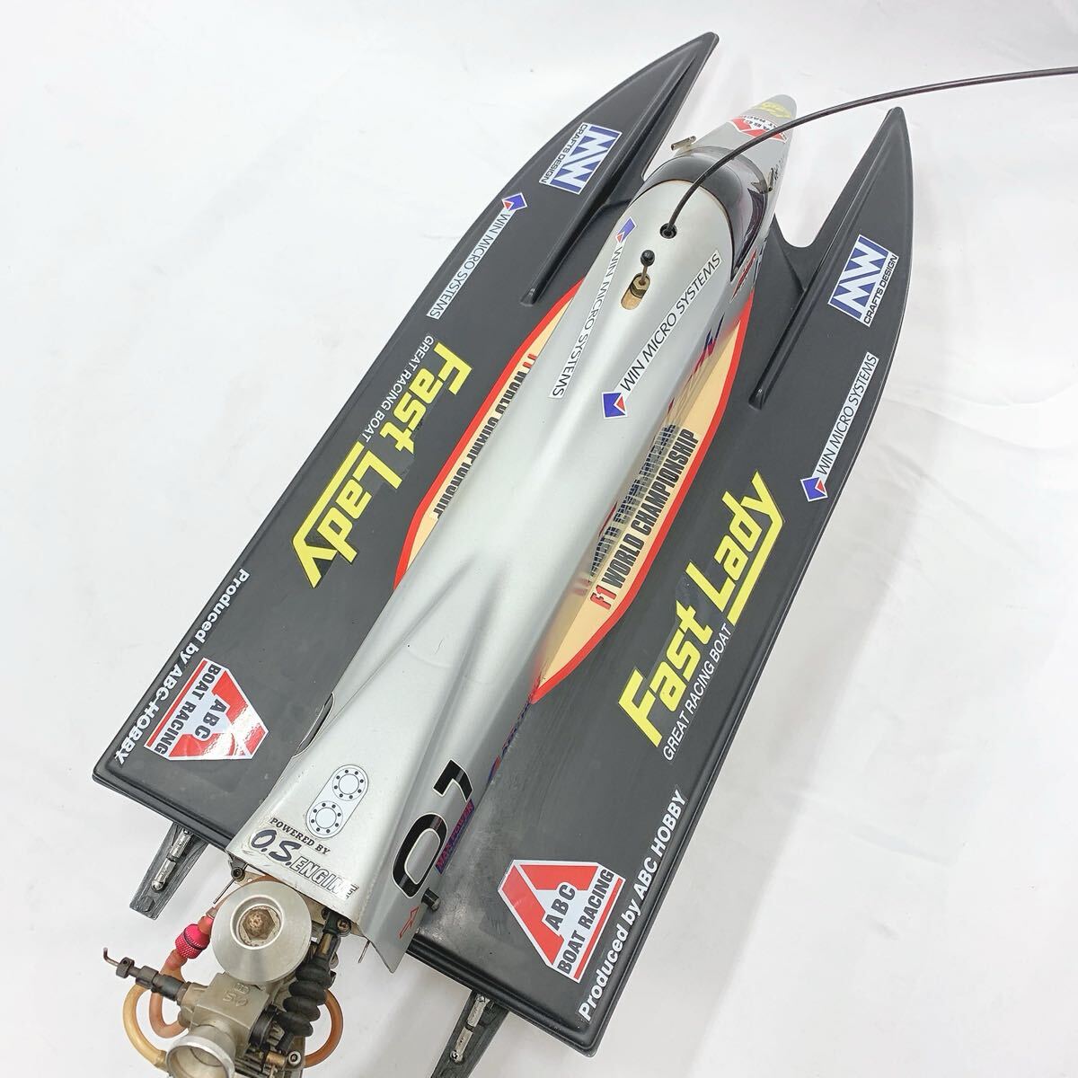 ABCホビー 水上ラジコン エンジン式 ボート 船 ファーストレディ ABCホビー 水上ラジコン エンジン式 ボート 船 ファーストレディ