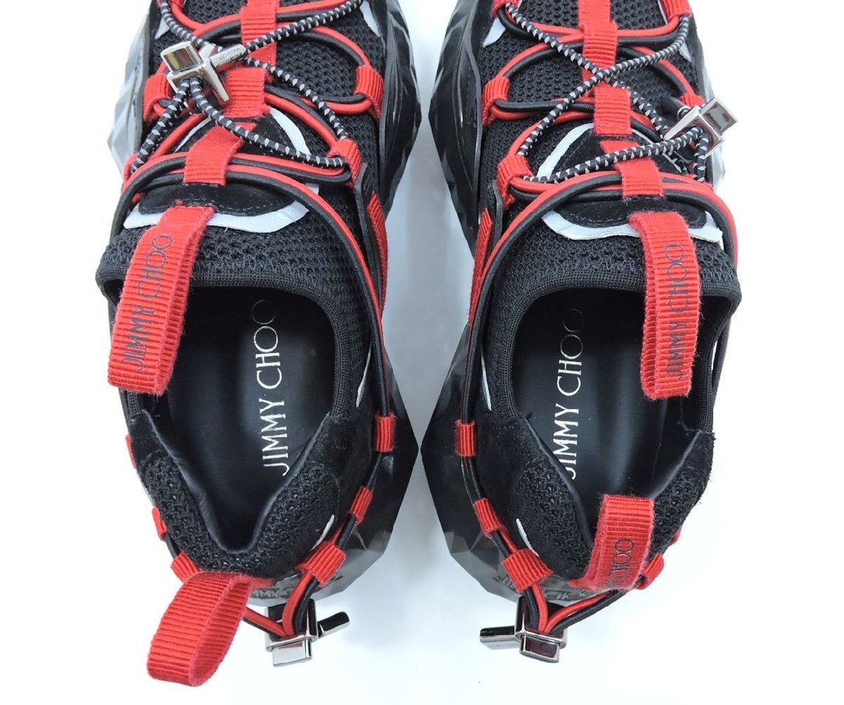 JIMMY CHOO ローカットスニーカー サイズ37 ブラック レディース JIMMY CHOO ローカットスニーカー サイズ37 ブラック レディース
