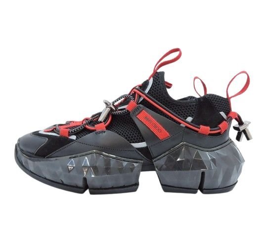 JIMMY CHOO ローカットスニーカー サイズ37 ブラック レディース JIMMY CHOO ローカットスニーカー サイズ37 ブラック レディース