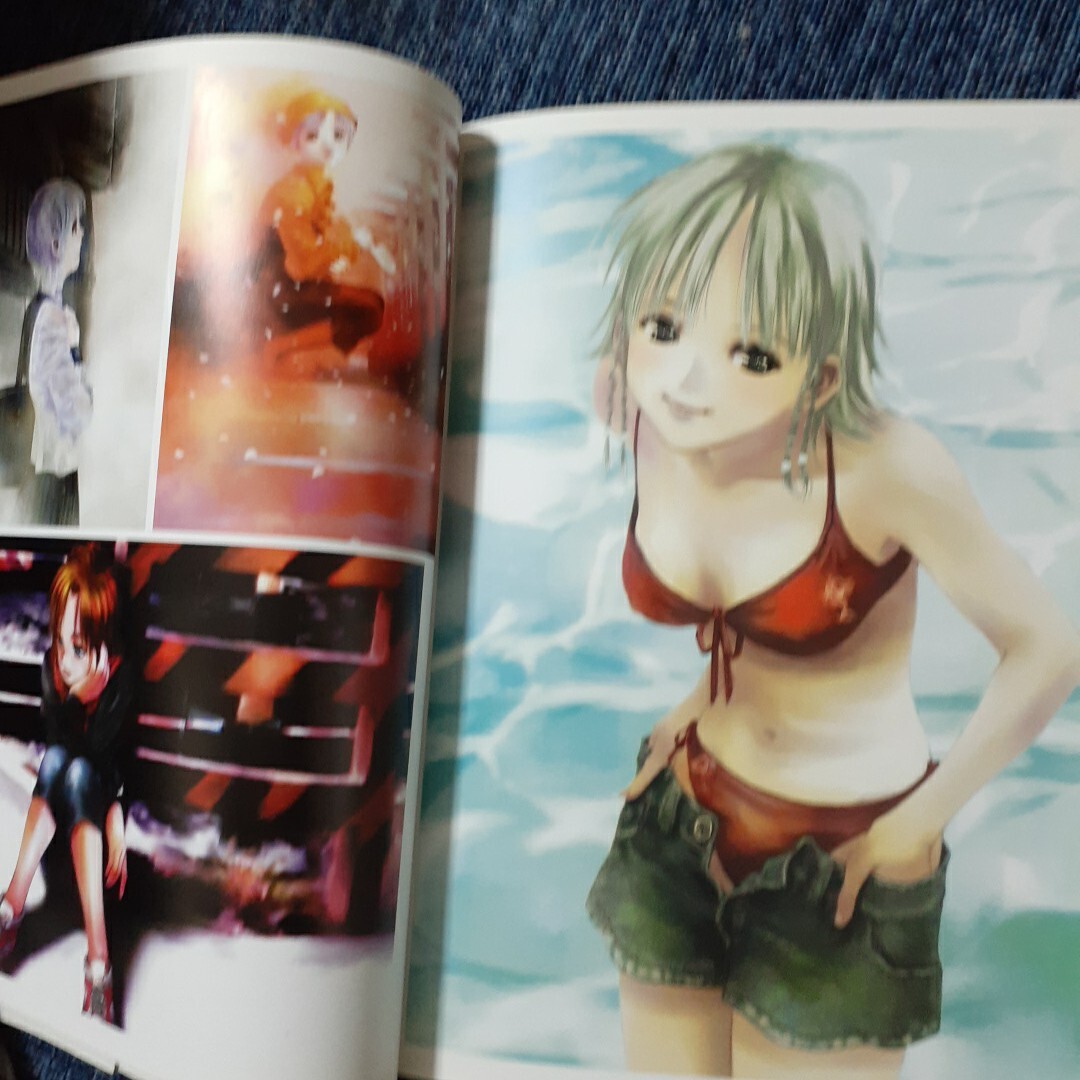 美樹本晴彦】画集 INNOCENCE（大型本）＆画集出版記念チラシ＆E