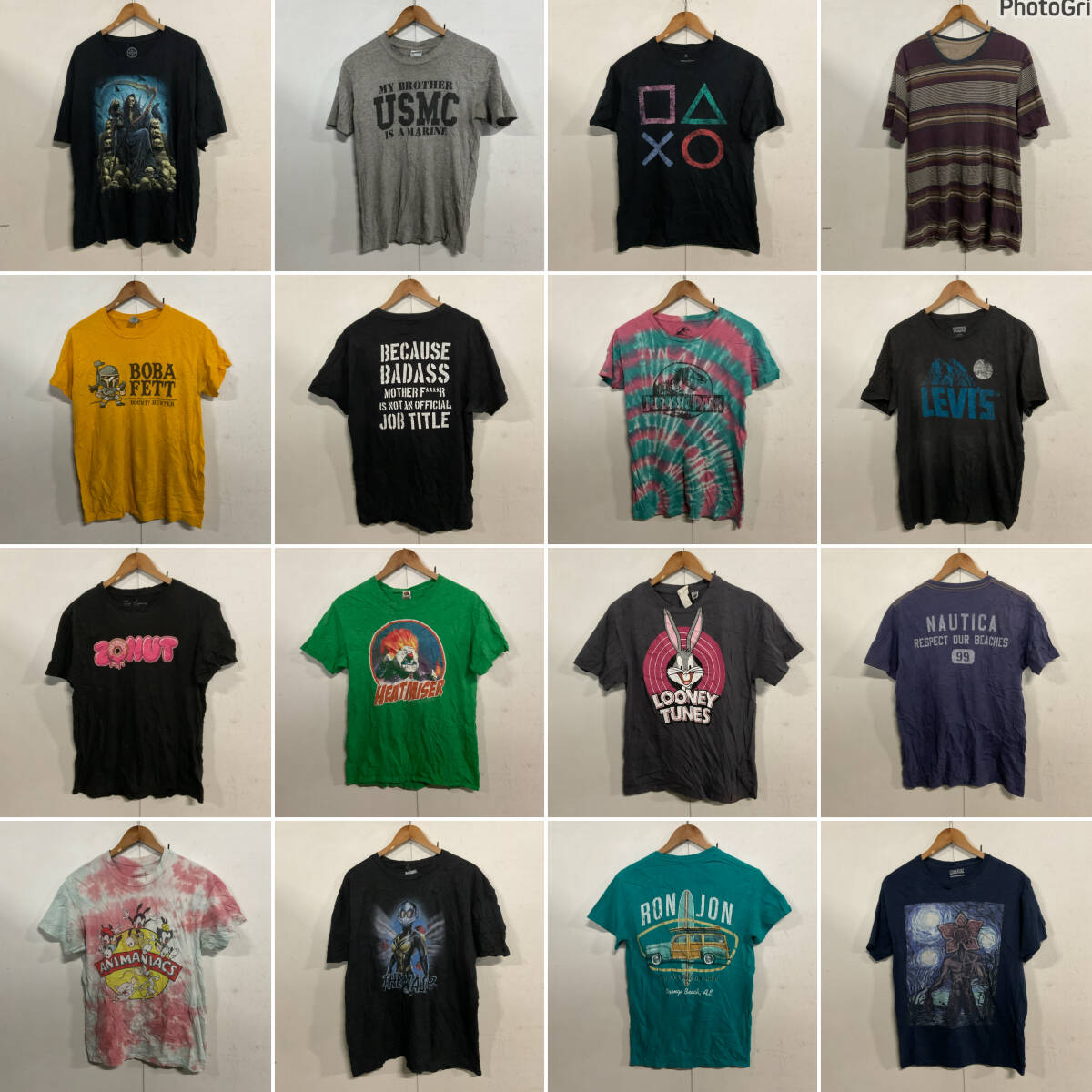 T484】☆1円スタート☆ アメリカ古着卸オススメTシャツ大量45kg T484】☆1円スタート☆ アメリカ古着卸オススメTシャツ大量45kg