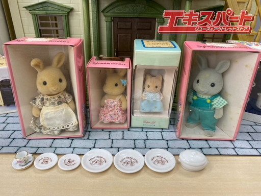 シルバニアファミリー アーバンハウス ウサギ ネコ スープセット シルバニアファミリー アーバンハウス ウサギ ネコ スープセット