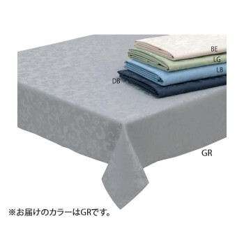 川島織物セルコン ミントン ハドンホールアイビー テーブルクロス 130×130cm HM1220 GR グレー /a