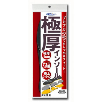 まとめ得 極厚インソール　男女兼用　1足入　M(22～24.5cm) x [2個] /a
