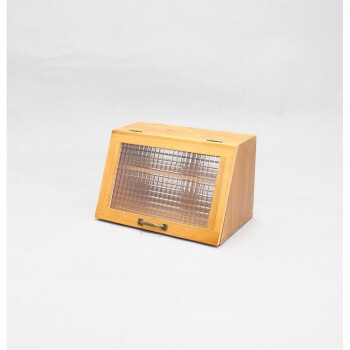 天然木桐材の軽量木製Showcase W40H25cm ライトブラウン CFB-402525LB　CFB-402525LB /a