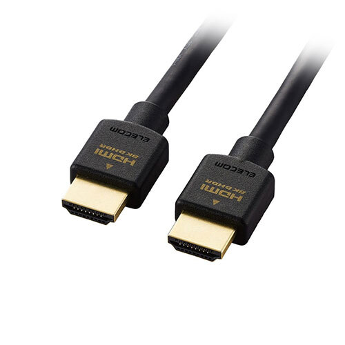 まとめ得 エレコム HDMIケーブル HDMI2.1 ウルトラハイスピード 2.0m ブラック CAC-HD21E20BK2 x [2個] /l