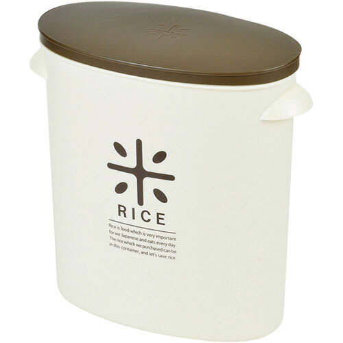まとめ得 パール金属 RICE お米袋のままストック5kg用 ブラウン HB-2168 x [3個] /l