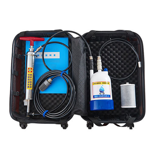 エイアイティ きゃりーぴゅあぴゅあJr. キャリーカート型浄水裝置 手動型 CP-JR0001 /l