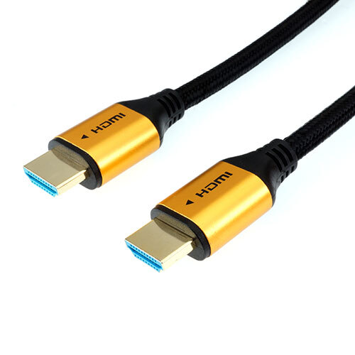 ホーリック HDMIケーブル 3m メッシュケーブル ゴールド HDM30-522GBX5 /l