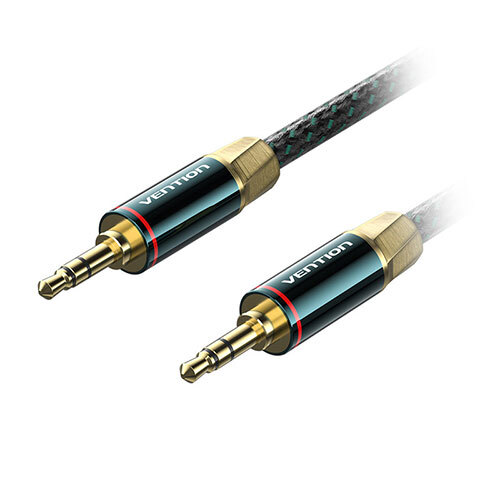 まとめ得 VENTION 3.5mm Male to Male オーディオケーブル 8m グリーン BA-0996 x [2個] /l