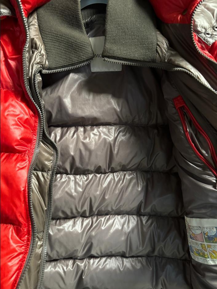 【未使用】國內(nèi)正規(guī)品 モンクレール MONCLER ジン ZIN 赤茶 SIZE3【アウトレット品】