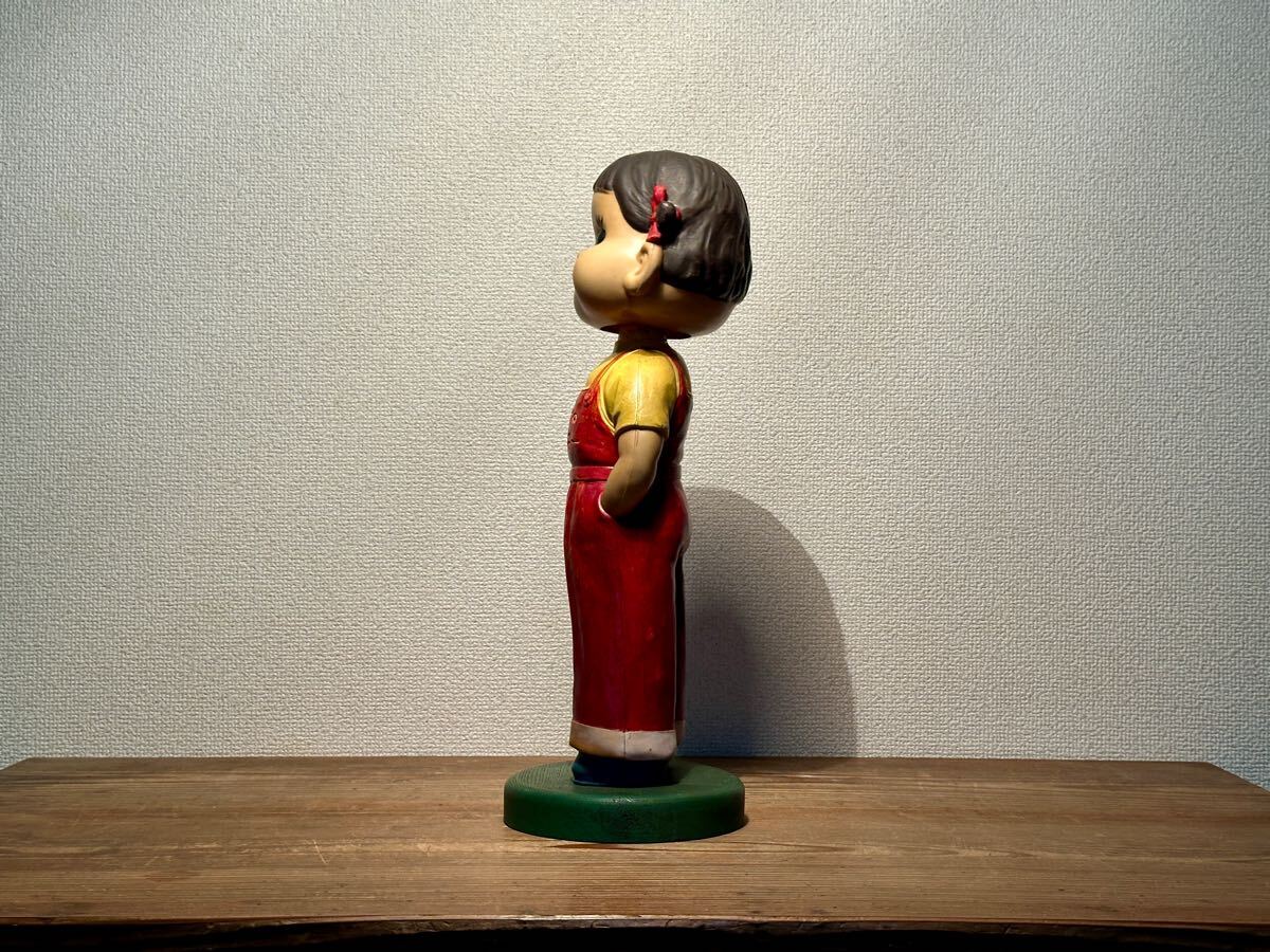 当時物『不二家 ペコちゃん』41cm FUJIYA セルロイド 首振り人形 当時物『不二家 ペコちゃん』41cm FUJIYA セルロイド 首振り人形