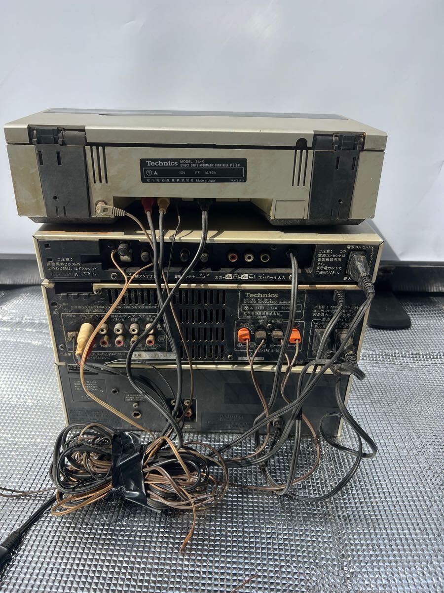 Technics システムコンポ オーディオ機器SL-6/SU-7/RS-7/ st-5 Technics システムコンポ オーディオ機器SL-6/SU-7/RS-7/ st-5