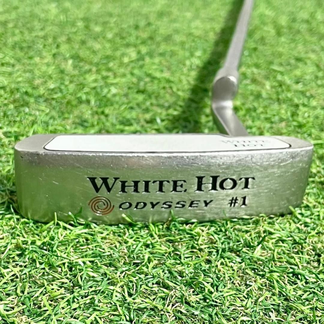 美品　ODYSSEY WHITE HOT OG 4M パター 34インチ　右きき ODYSSEY（オデッセイ） - パター -ホワイト ホット OG #4M