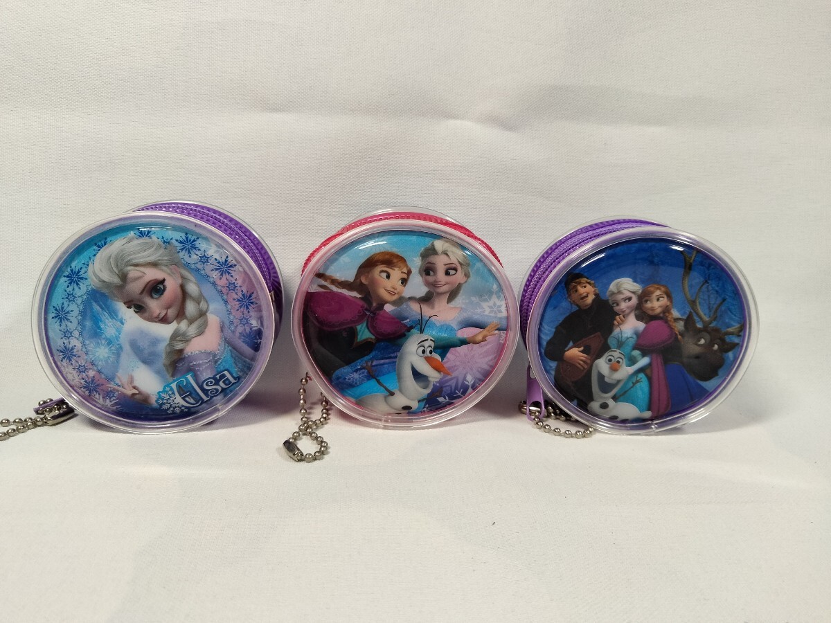 ディズニー　FROZEN　アナと雪の女王　ミニポーチ　３個セット（7-503）_画像1
