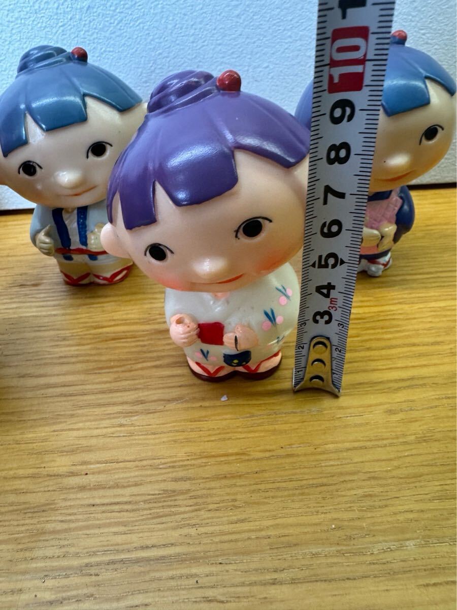 秋田銀行 アコちゃん ソフビ貯金箱 昭和レトロ レア 7種類 秋田銀行 アコちゃん ソフビ貯金箱 昭和レトロ レア 7種類