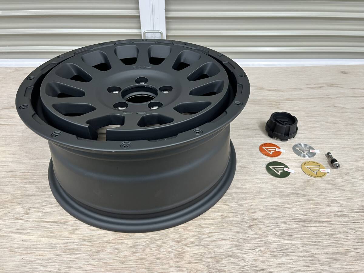 DELTA FORCE OVAL(マットブラック)デルタフォース 16インチ7.0J DELTA FORCE OVAL(マットブラック)デルタフォース 16インチ7.0J