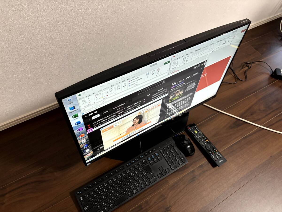 富士通 - FH90/B2★i7-7700★W録画★Office★SSD1T★HDD3T FH90/B2☆i7-7700☆16G☆M.2 SSD1T☆HDD3T☆W録画