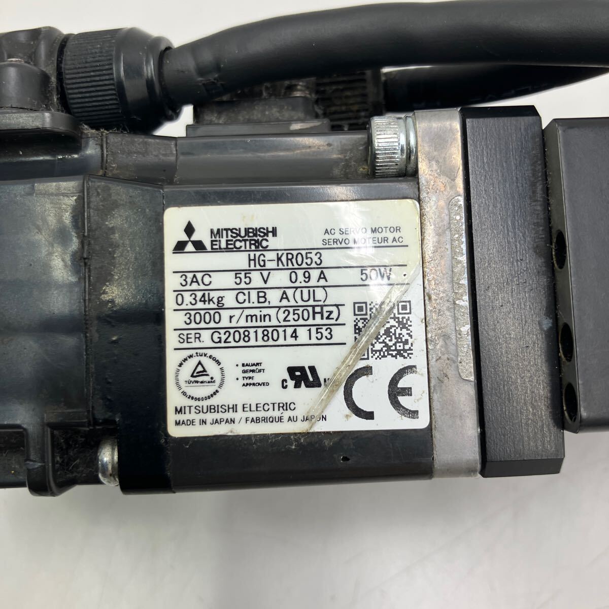 三菱電機 MITSUBISHI サーボモータ HG-KR053/ミスミ MISUMI 一軸 三菱電機 MITSUBISHI サーボモータ HG-KR053/ミスミ MISUMI 一軸