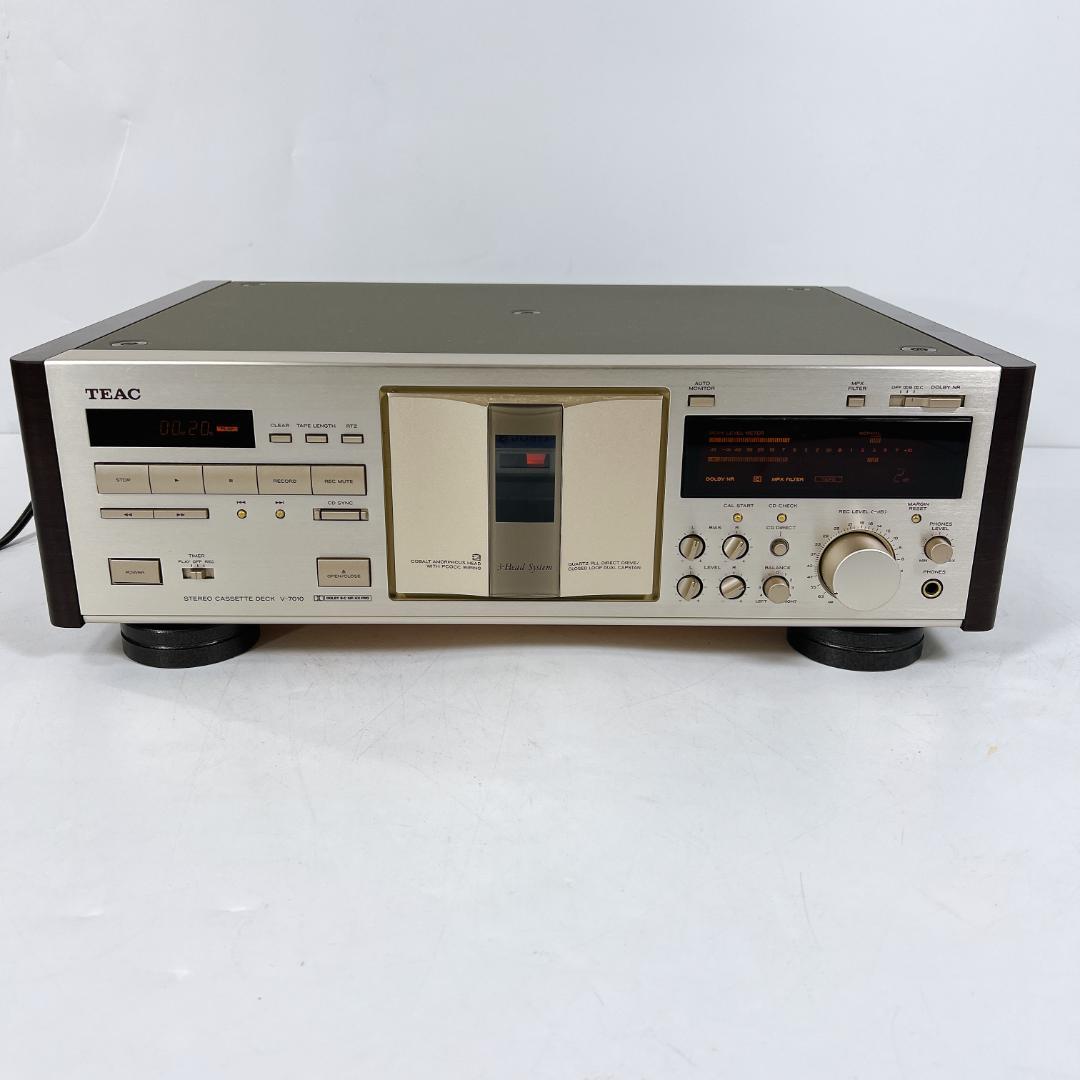 TEAC V-7010 ステレオカセットデッキ TEAC V-7010 – Audiolife － Enjoy your audio life!!