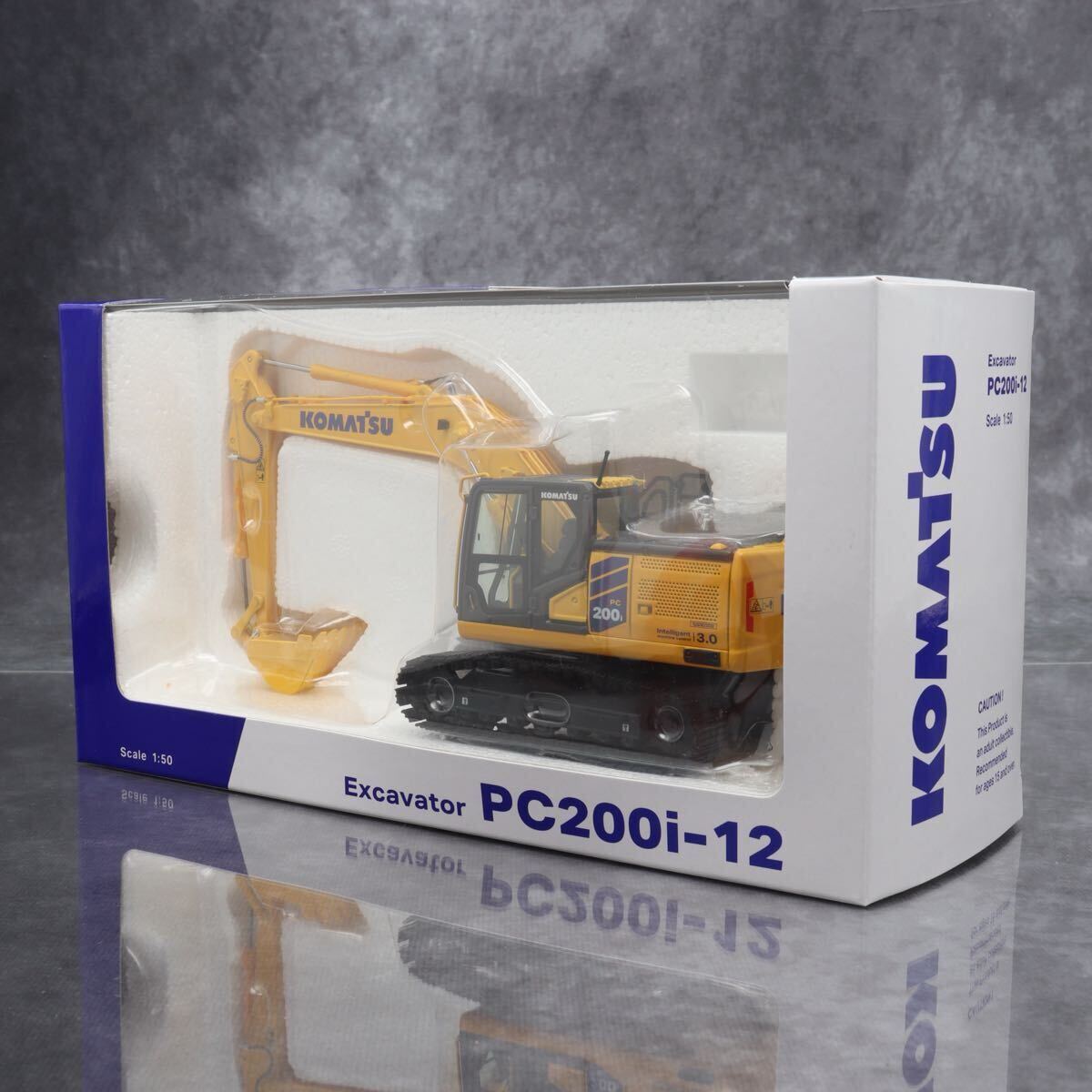 未開封 1/50 KOMATSU コマツ 油圧ショベル PC200i-12 ミニチュア 未開封 1/50 KOMATSU コマツ 油圧ショベル PC200i-12 ミニチュア
