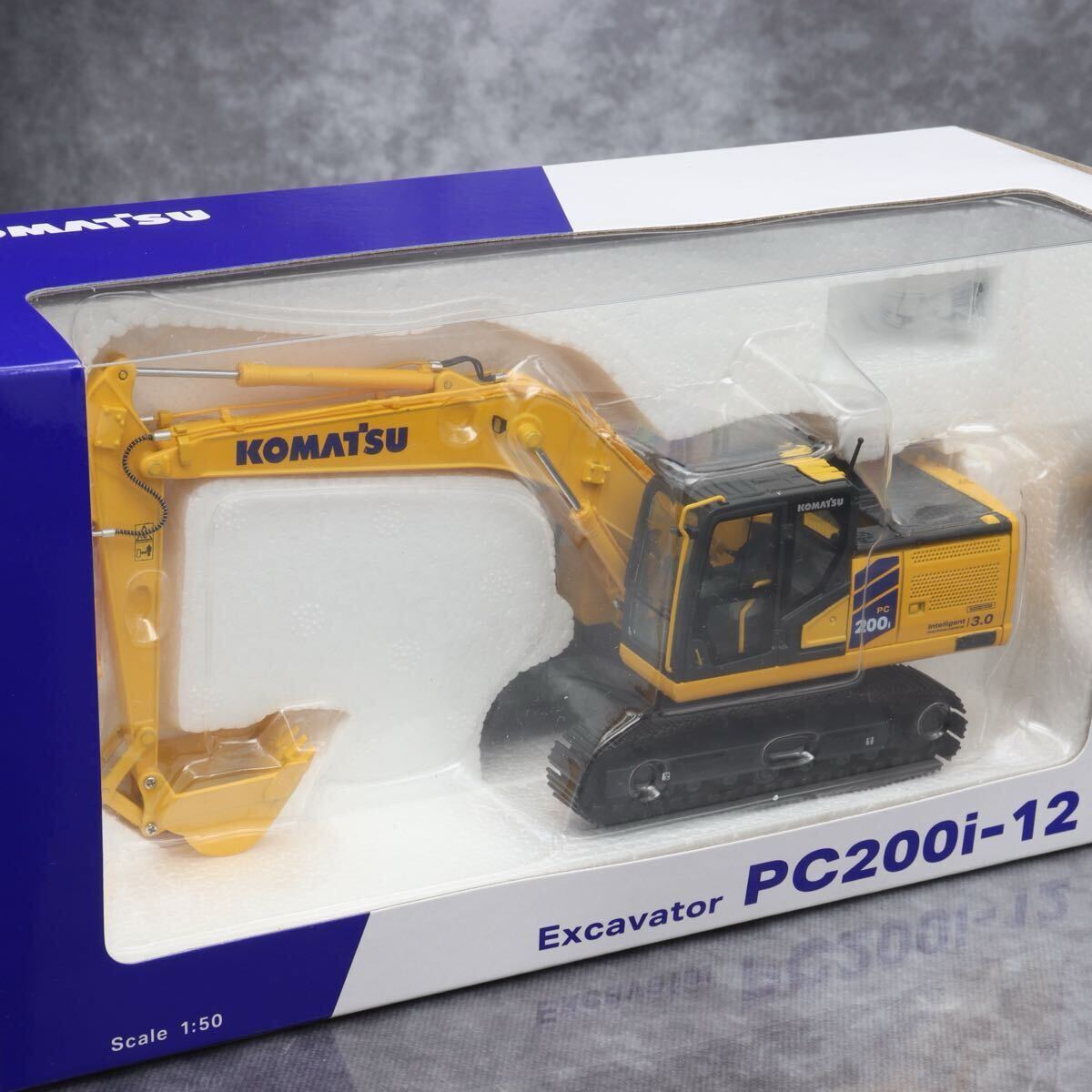 未開封 1/50 KOMATSU コマツ 油圧ショベル PC200i-12 ミニチュア 未開封 1/50 KOMATSU コマツ 油圧ショベル PC200i-12 ミニチュア