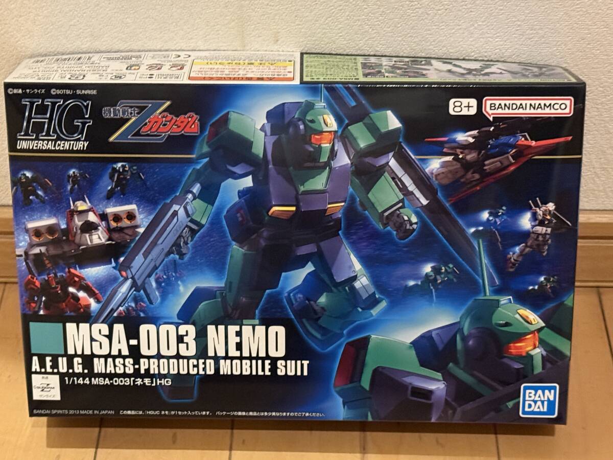 新品未開封 機動戦士Zガンダム HG 1/144 ネモ 150